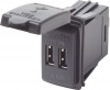 BLUE SEA USB AANSLUITING DUO 2X2,4A 12/24V CARLING