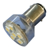 LED BA15D 8-30V 6LEDS 1,5W WW