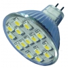 LED MR16 8-30V LED SPOT 15LED 3,25W WW