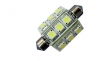 LED BUISLAMP 42MM 10-30V 9LEDS 2,2W WW