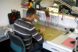 Werkplaats voor reparaties